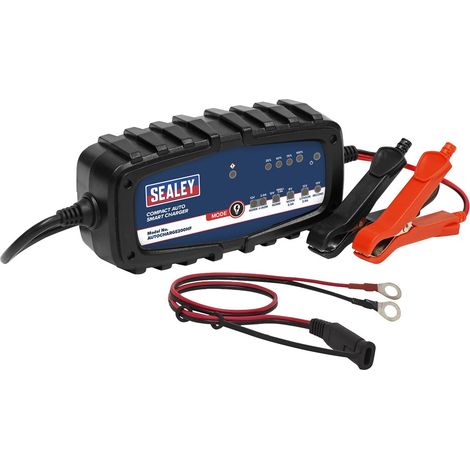 Sealey 6/12V Compact Auto Smart Charger & Maintainer 2A AUTOCHARGE200HF