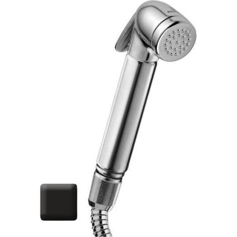 Douchette d'arrêt monojet diamètre 34.5 mm TALITA noir mat - Bossini B00660073 (1/2)
