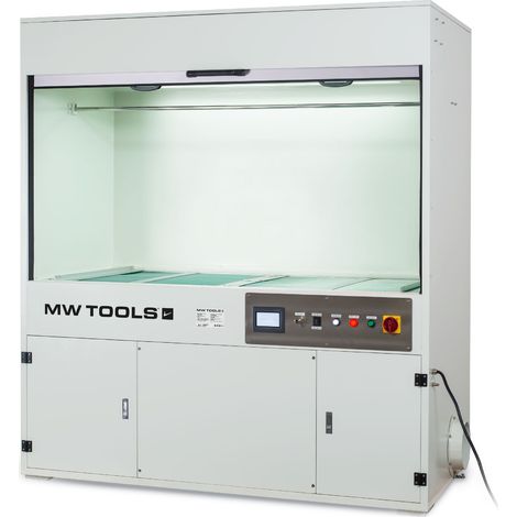 Cabine de peinture avec aspiration et séchage intégré 230V MW Tools MSC1400 (1/5)