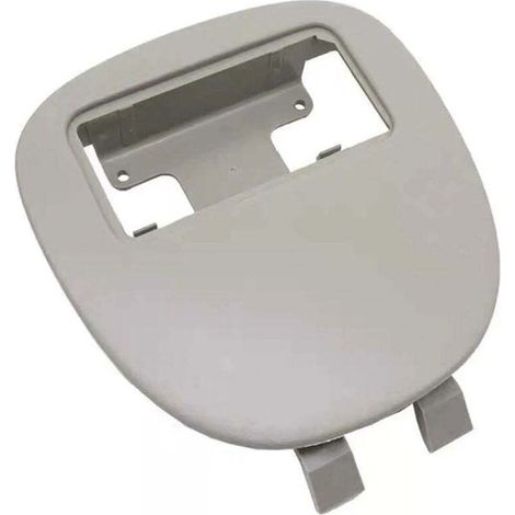 Plafoniera con luce di lettura sul tetto, pannello di copertura per interni auto, colore grigio, compatibile con 206 207 C2-Crezuo