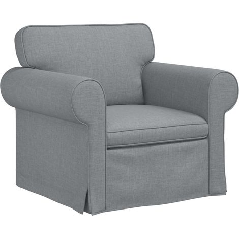 Sofa Light Grey 95 x 82 x 80 cm Fabric vidaXL (1/5)