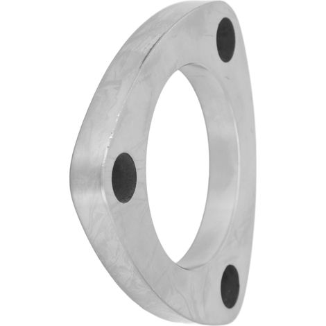Bride de raccord de tuyauterie de turbocompresseur à 3 boulons de 2 pouces, étanchéité renforcée, faible bruit, résistance aux hautes températures, type automobile universel. (1/5)