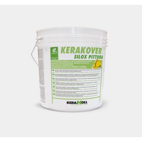 Pittura organica minerale kerakover silox pittura 4l