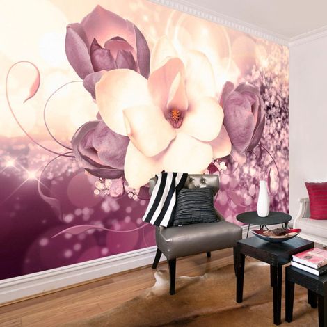 Papier Peint "Maroon Charm" 70 x 100 cm (1/2)
