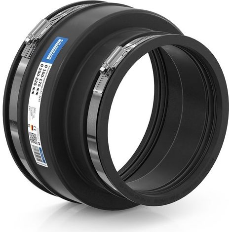 CR Adapterkupplung CAC 2254, bis 0,6 bar (200-225mm auf 160-175mm), EPDM / V2A