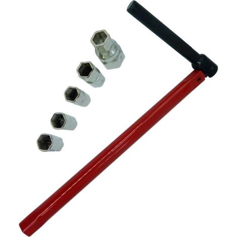 Clé multifonctionnelle en acier inoxydable pour évier, durable et facile à installer sur les robinets de salle de bain. (1/5)