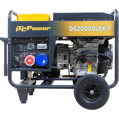 DG20000LEK-T Generador Diésel Abierto Full Power 15Kw/20KVA ITCPower (1/5)