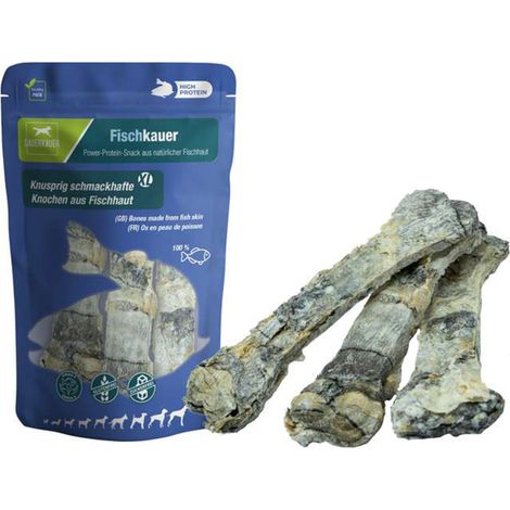 Wolters Hundeleckerli Dauerkauer Knochen aus 100 % Fischhaut 3 Stück 180 g