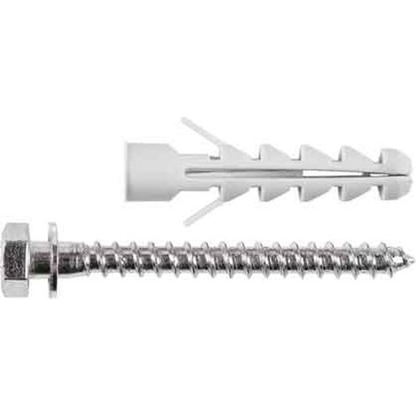 TASSELLO CON VITE E BORDO 'AZ01' Ø 12x60 mm - vite 8x70 mm Q.TA 50