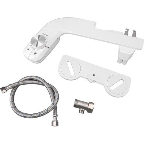 Fixation de Bidet pour toilettes ABS, nettoyage facile, siège de pulvérisation d'eau Ultra fin, lavage féminin postérieur (1/5)