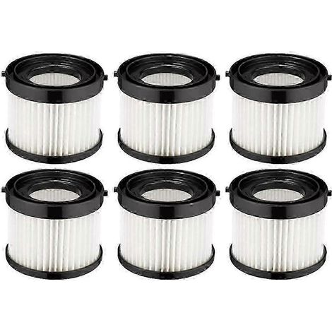 Lot de 6 filtres de rechange HEPA compatibles avec les références 49-90-0160, 0882-20 et M18c (1/5)