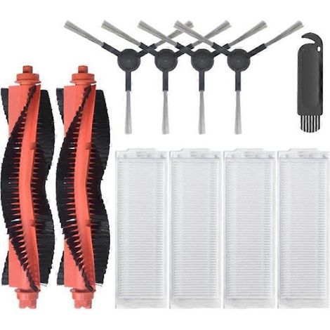 Brosse principale, brosses latérales, filtre HEPA pour robots laveurs de sols Mijia Mop Pro STYJ02YM/VIOMI V2 PRO/V3 - Accessoires