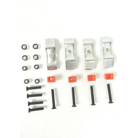 Kit fixation platine support top case SHAD SH26 SH34 pour moto (1/2)
