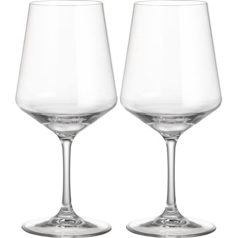 Élégantes Verres à Vin Rouge et Vin Blanc, Wineglass Collection Réserve de 2 pièces, 58 Cl (1/2)