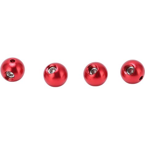 Embouts de câble de vélo ZTTO à bille réutilisables, sertis pour câbles de frein, compatibles VTT et vélo de route (rouge) (1/5)