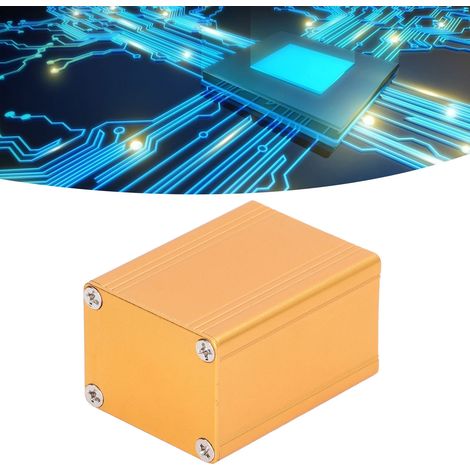 Boîtier de Projet en Alliage d'Aluminium avec Dissipation Thermique Intégrée pour Électronique DIY (1/5)