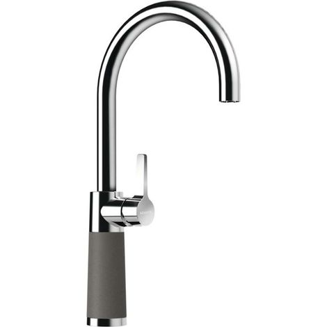 Schock Küchenarmatur SC-520 Chrom/Cristalite Asphalt GAS (1/2)