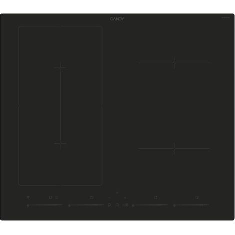 Candy CETPS64MCWFTT Placa de Inducción Negra 59 cm