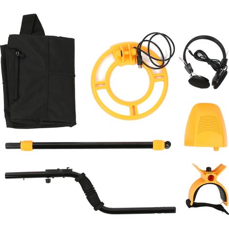 MD3030 LCD-Metalldetektor, Untergrund-Metalldetektor, Detektionsset + Tasche + Kopfhörer (1/5)