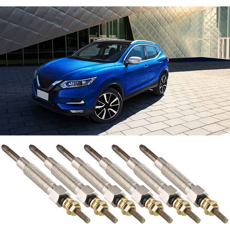 bougies de préchauffage pour Nissan Patrol Y60 4.2 diesel, jeu de 6 pièces, allumeurs moteur compatibles véhicule 4x4. (1/5)