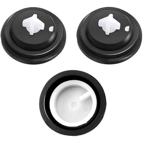 Flush valve diaphragm seals 3pcs - Standard toilet tank replacement kit - Waterproof - Sanitary repairs - Plumbers and homeowners (1/4)