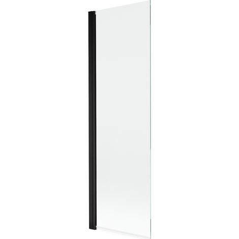 Mexen Mist écran de baignoire 1-volet 60 x 150 cm, transparent, noir - 8A9-060-001-70-00 (1/4)