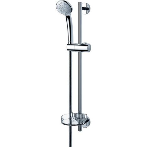 Set de douche IDEALRAIN S3 3-Fkt.-Douchette d:80mm 600mm chromé