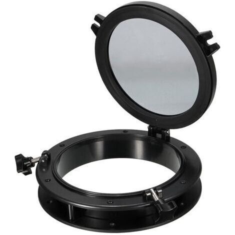 25cm Hublot rond pour bateau Ouverture du trou du port de fenêtre Portlight, Ensoleillé (1/5)