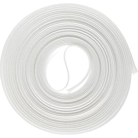 DELOCK TUYAU TRESSÉ EXTENSIBLE BLANC 10 M X 25 MM