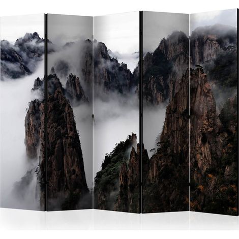 Paravento - Sea of clouds in Huangshan Mountain, China II [Room Dividers] - 225x172 (1/4)