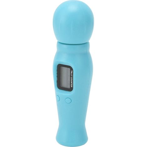 Compteur de chapelet numérique avec rétroéclairage LED, fonction de réinitialisation, boussole, affichage de l'heure, Tissapiha numérique bleu pour la méditation et la relaxation. (1/5)