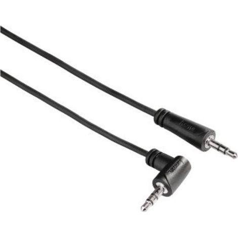 Hama Audio-Kabel 3,5mm Klinkenstecker 0,5m Schwarz