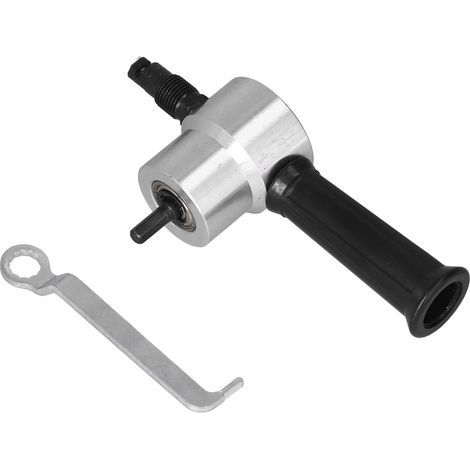 Doppelkopf-Metallblech-Nibbler, Bohrmaschinenaufsatz, Kreisschneidzubehör (1/5)