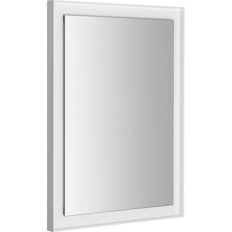 Sapho Flut - Specchio Flut con illuminazione LED 600x800 mm, bianco FT060