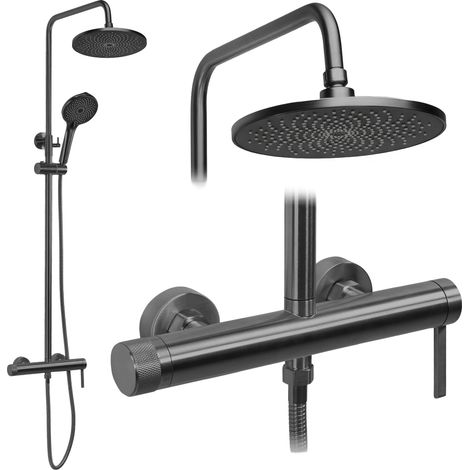 Conjunto De Ducha Rea Rivo Titanium Js-7028Gg