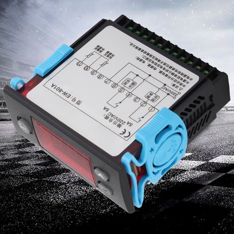 Régulateur de température différentiel à énergie solaire EW-801A (1/5)