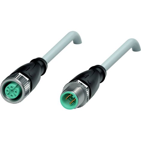 Pepperl+Fuchs 240775-0045 Connettore confezionato per sensore o attuatore 2.5 m Numero di poli: 4, 4 1 pz. (1/3)