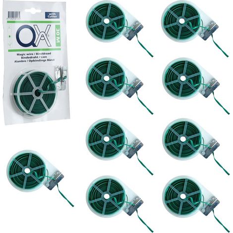 Blumendraht Basteldraht Bindedraht 300 Meter Draht Wickeldraht Gartendraht