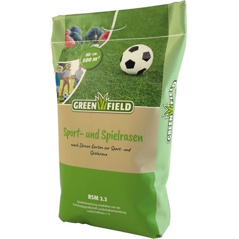 Gazon utilitaire Greenfield, pelouse de jeu RSM 2.3 GF 230 10 kg Semences de gazon