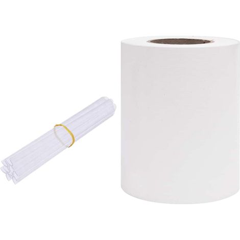 Écran d'intimité de jardin PVC 35x0,19 m Blanc (1/5)