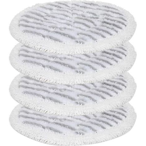 Chiffons microfibre remplaçables pour balai vapeur Shark S7000 S7000AMZ S7001 S7001TGT S7201, lot de 4 rechanges lavables (1/5)