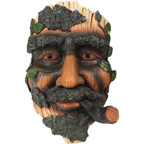 Sculpture Drôle pour Jardin - Décoration Extérieure Originale Vieil Homme Arbre (1/5)