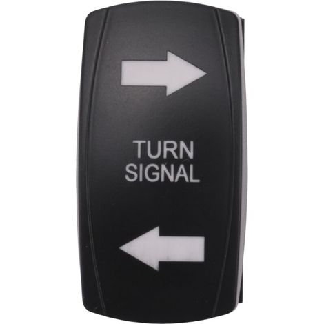 LED-Blinker-Wippschalter für Wohnmobile, Pickups, Geländewagen, Traktoren, Boote, Motorräder, 4-polig, universell (1/4)