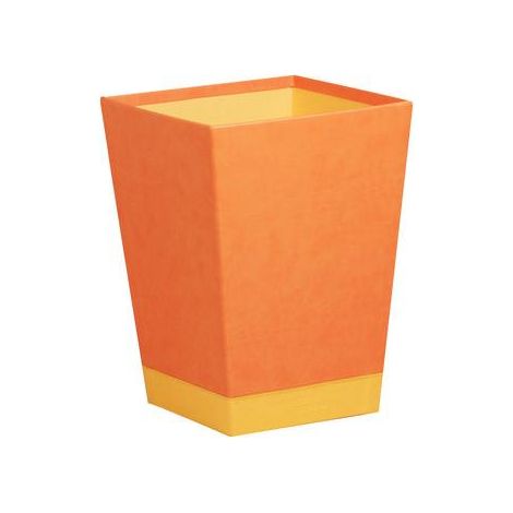 Rhodia 318924C poubelle Carré Simili-cuir Orange