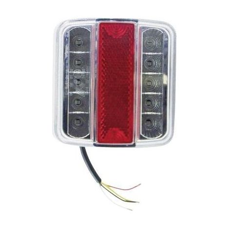 Berger Schroter Luz trasera LED transparente para remolque