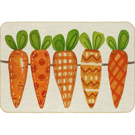 1 Tapis de sol, motif lapin de Pâques, camion fleuri, intérieur et extérieur, entrée, couloir (1/5)