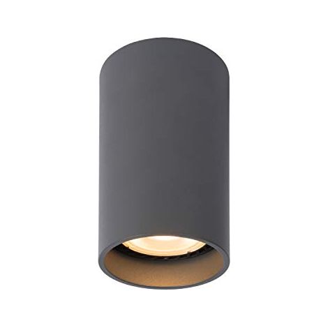 Lucide - Faretto da soffitto, in alluminio, 5 W, colore: Grigio (1/4)