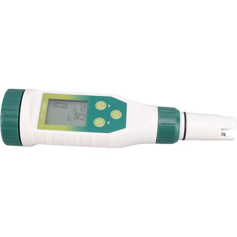 Testeur de qualité de l'eau 5 en 1, PH sel TDS EC, compteur de température pour piscine, Aquariums, haute précision, affichage multiple