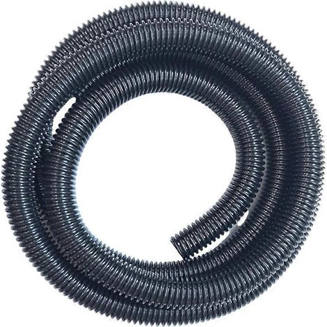 Tuyau d'aspiration d'eau pour aspirateurs eau et poussière Powertec 70347, tuyau rétractable à ressort pour aspirateur industriel, 3,2 m (1/5)