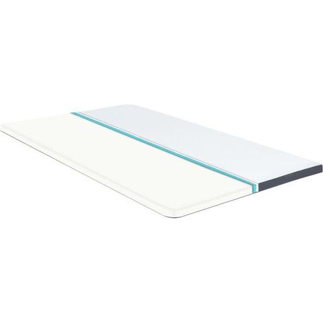 Ensemble Lit et Matelas 200x120x5 cm, Confort Mi-Moelleux (1/5)